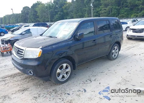 2012 Honda Pilot Ex-L из США, поврежденный, VIN 5FNYF3H50CB027434